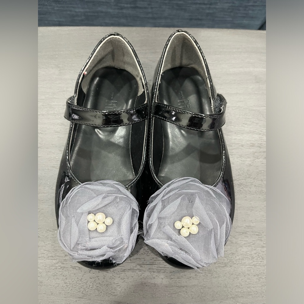 Flower Dress Shoes for Girls Size 9.5-10